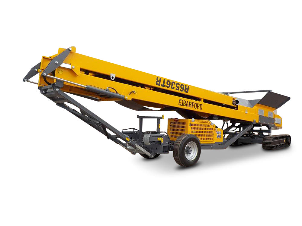 65' Tracked Radial Conveyor