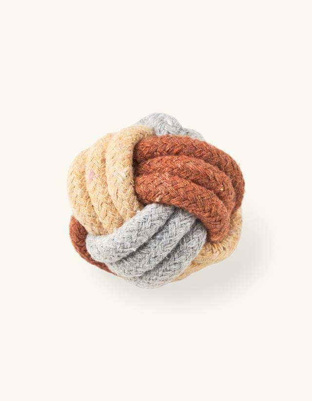 HUNDELEGETØJ REB MED BOLD