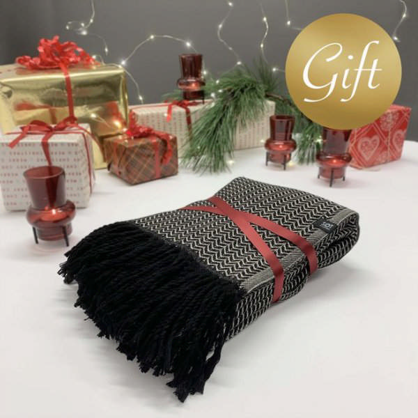 Classic plaid as a gift 