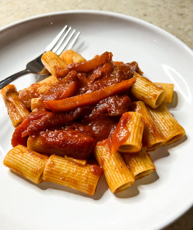 Pasta Peperonata