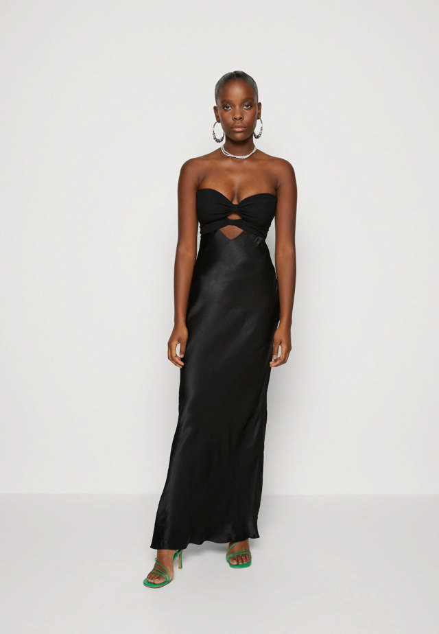 HALLE STRAPLESS DRESS - Gallakjole