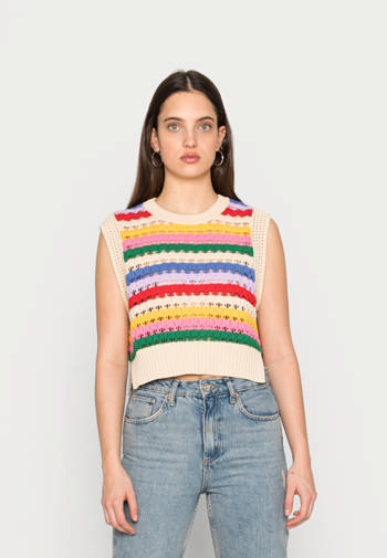 MAILINA VEST - Strikpullover /Striktrøjer