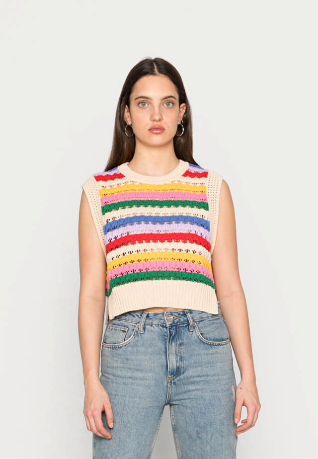 MAILINA VEST - Strikpullover /Striktrøjer